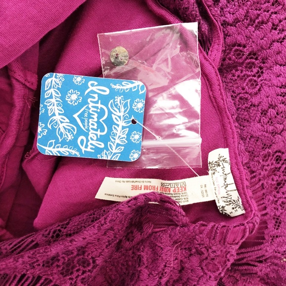 Intimately Free People Daydream Lace Mini Dress M - Picture 8 of 8